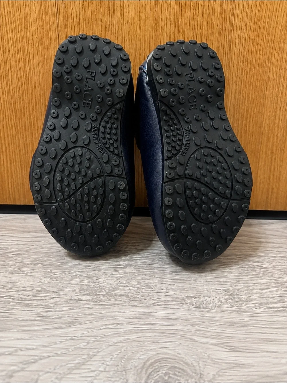 Place Navy Slip-On Moccasin Loafers for Kids